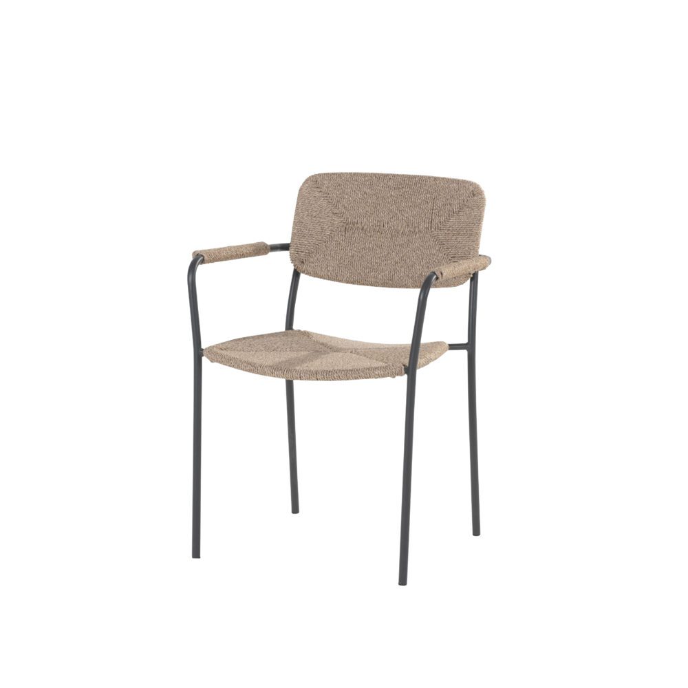 bora stapelbare stoel naturel