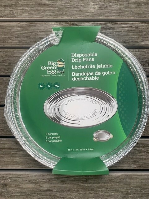 disposable drip pan big green egg