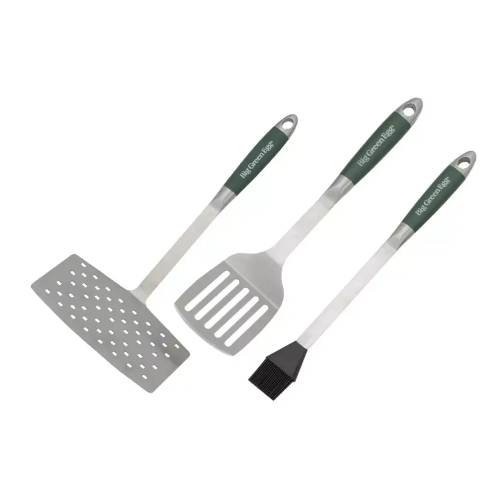 Stainless Steel Tool Set 3 Pieces van Big Green Egg