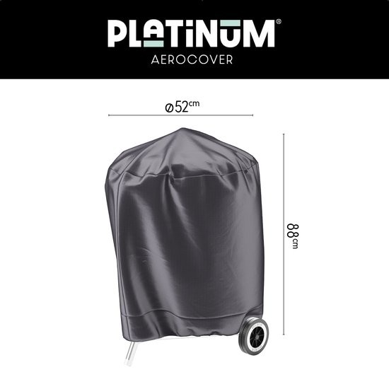 Barbecue Beschermhoes Ø 47cm Platinum Aerocover van Platinum Aerocover