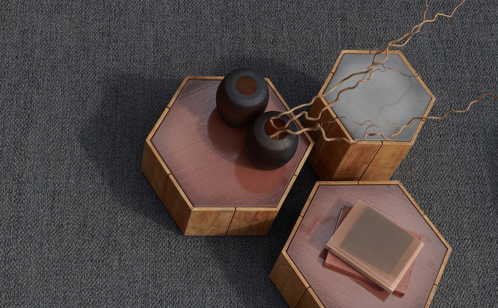 Side Table Hexagon