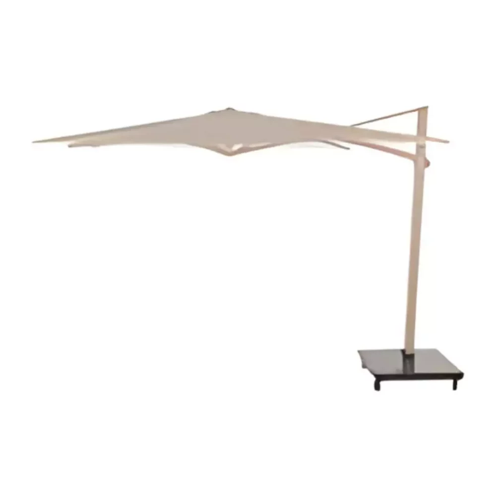 Siesta Premium Parasol 300 X 300 Cm Met Latte Frame van 4 Seasons Outdoor