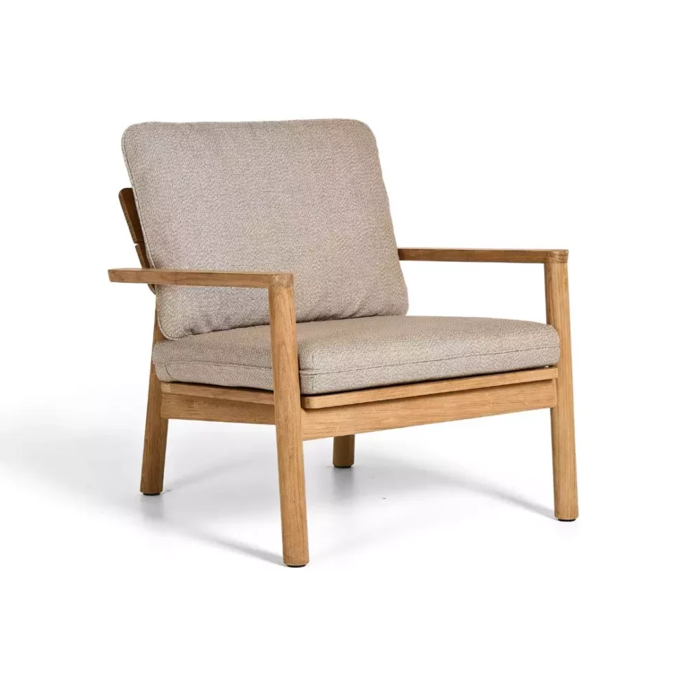 Lynn Teak Lounge Stoel van Jati & Kebon