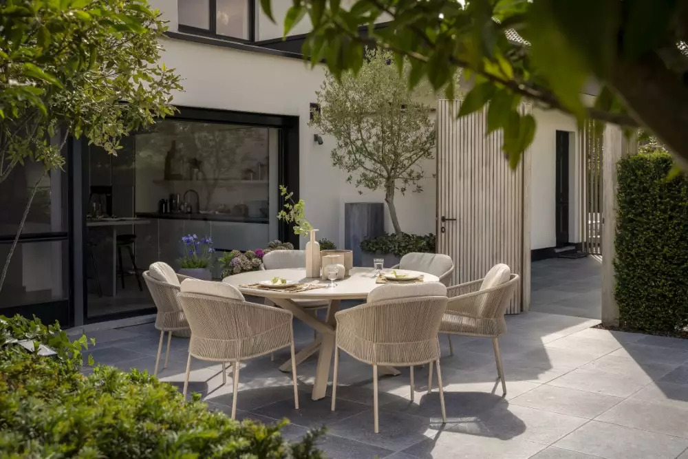 Prado Eettafel Keramiek Dia 130 Cm van Taste 4SO
