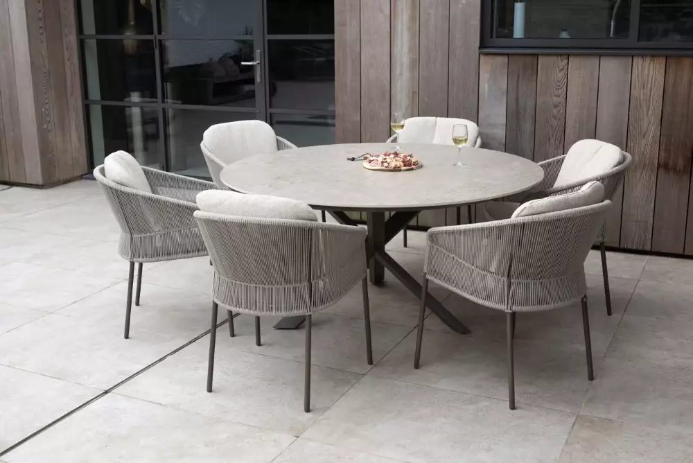Prado Eettafel Keramiek Dia 130 Cm van Taste 4SO