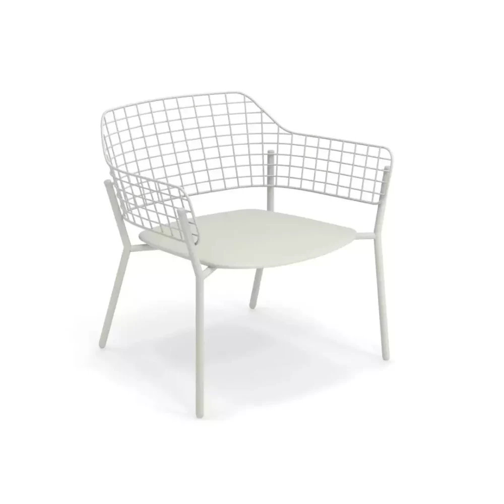 Lyze Lounge Stoel Aluminium