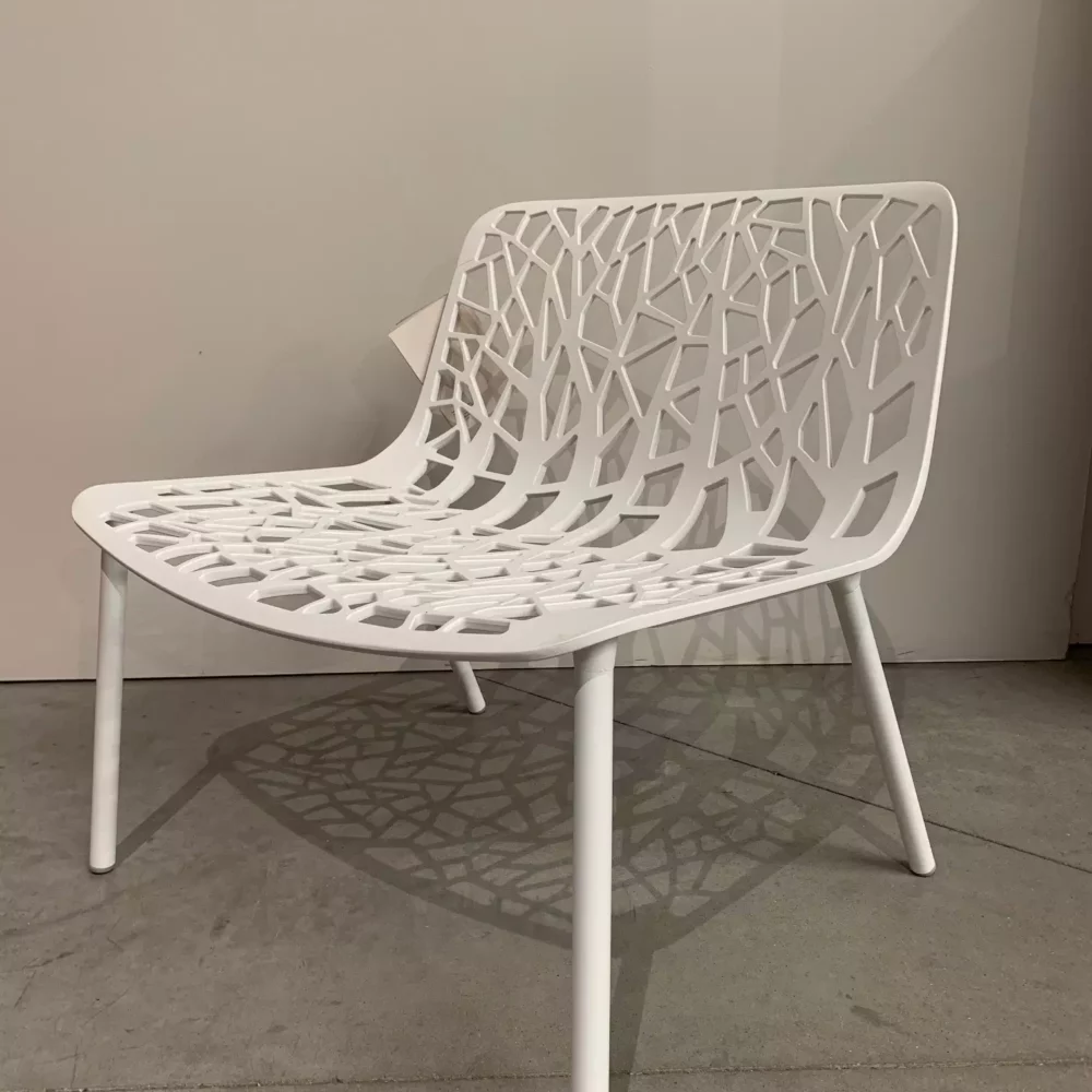 Forest Loungestoel Wit van Fast