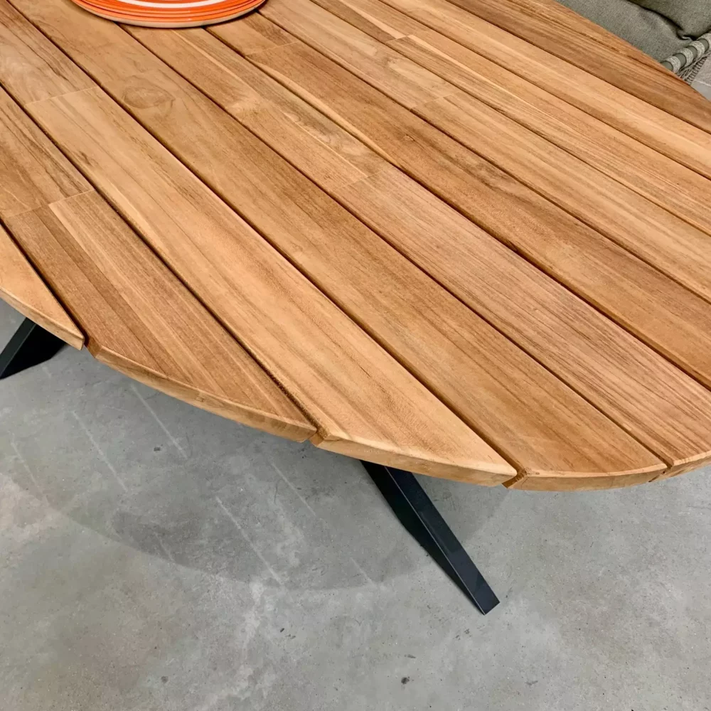 Prado Tafel In Teak En Aluminium van 4 Seasons Outdoor