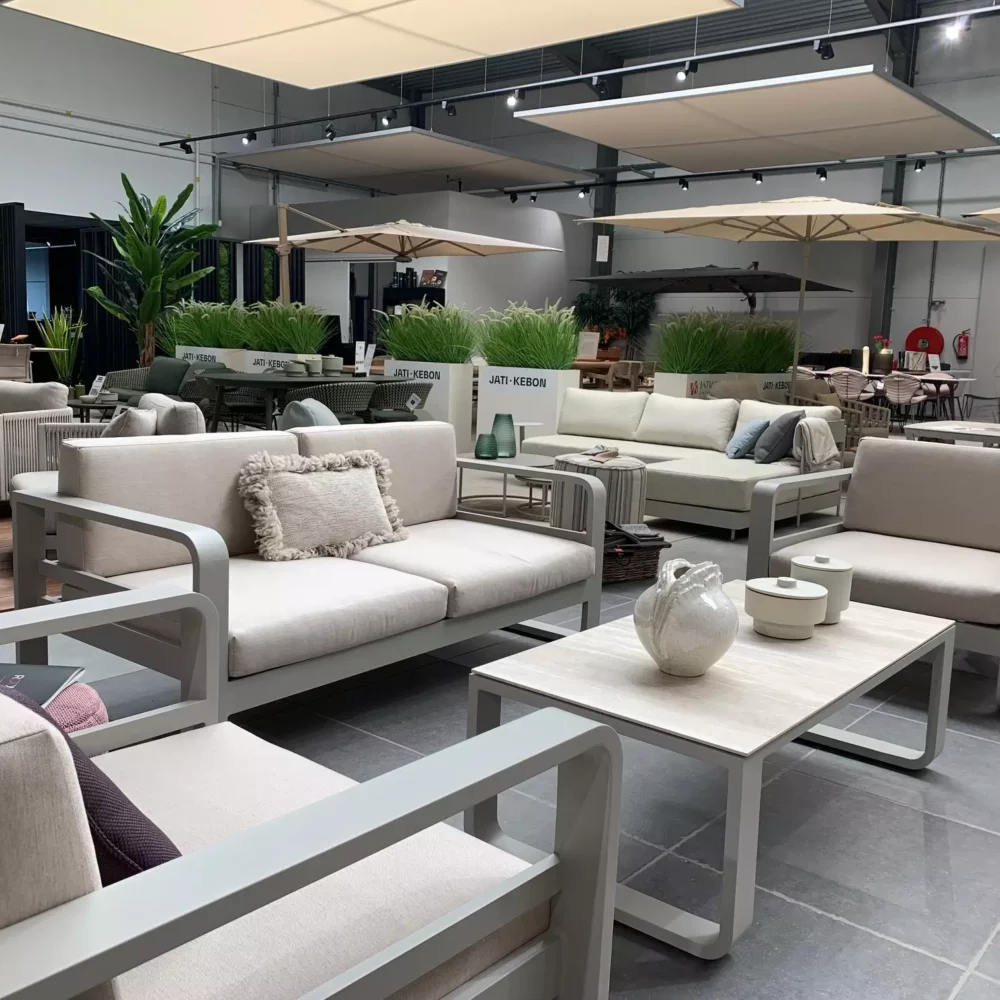 Reno Loungeset Dune Met Koffietafel van Jati Kebon