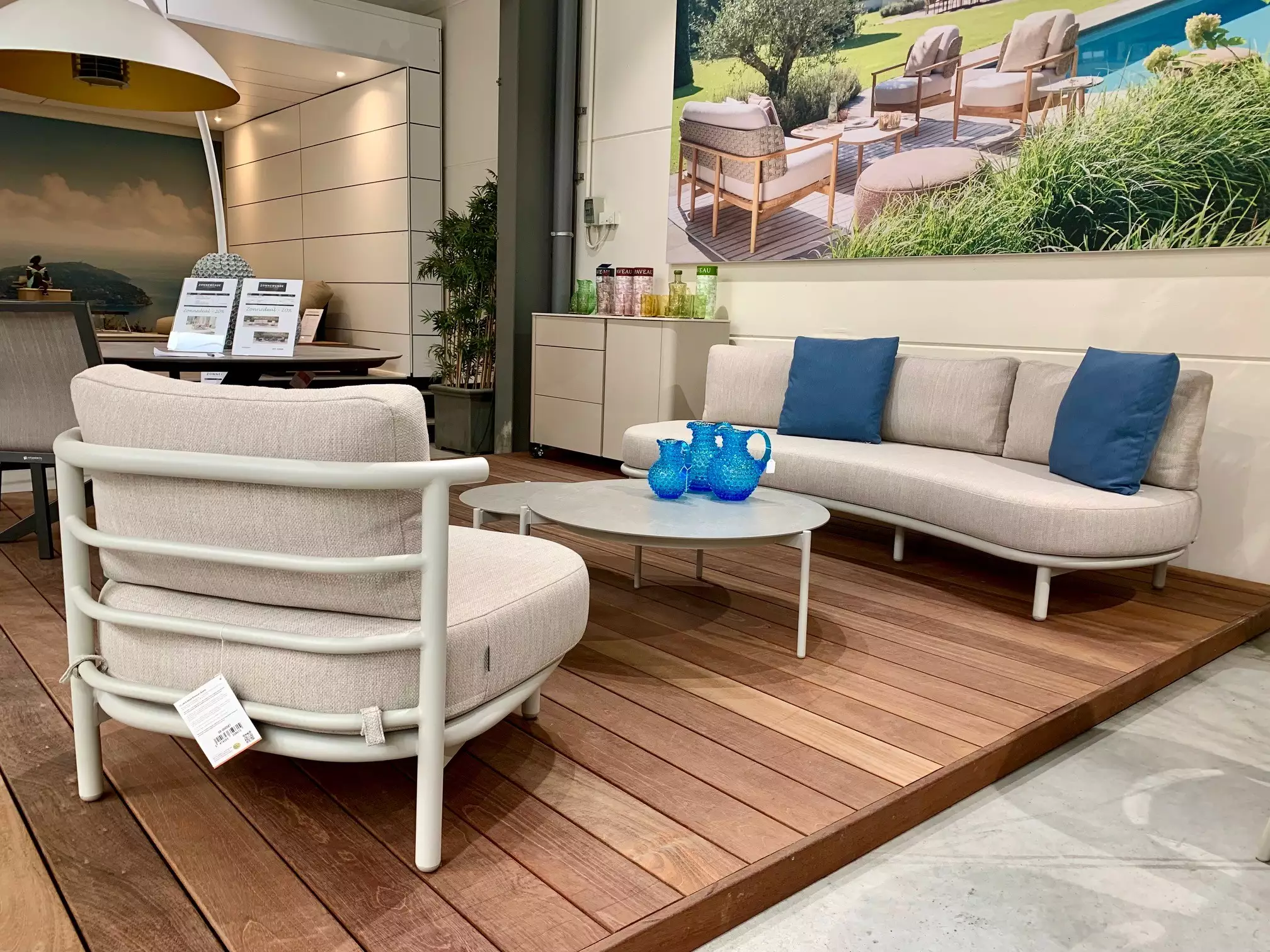 Organo Lounge Set Dune – Toonzaalmodel van Jati Kebon