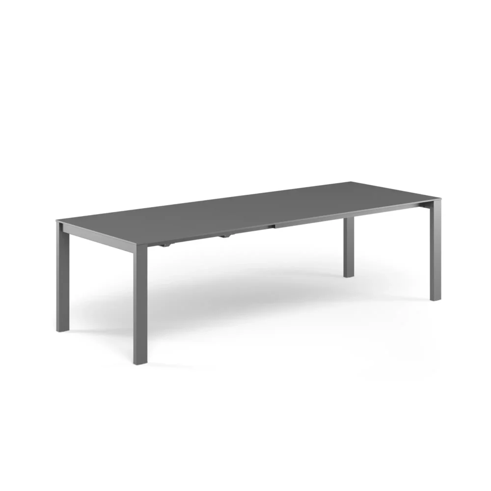 Round Uitschuifbare Eettafel 160+54 X 100 Cm