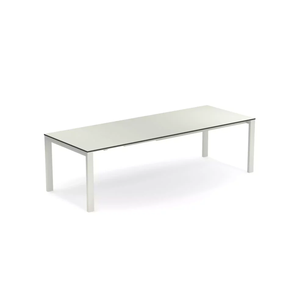 Round Uitschuifbare Eettafel 160+54 X 100 Cm