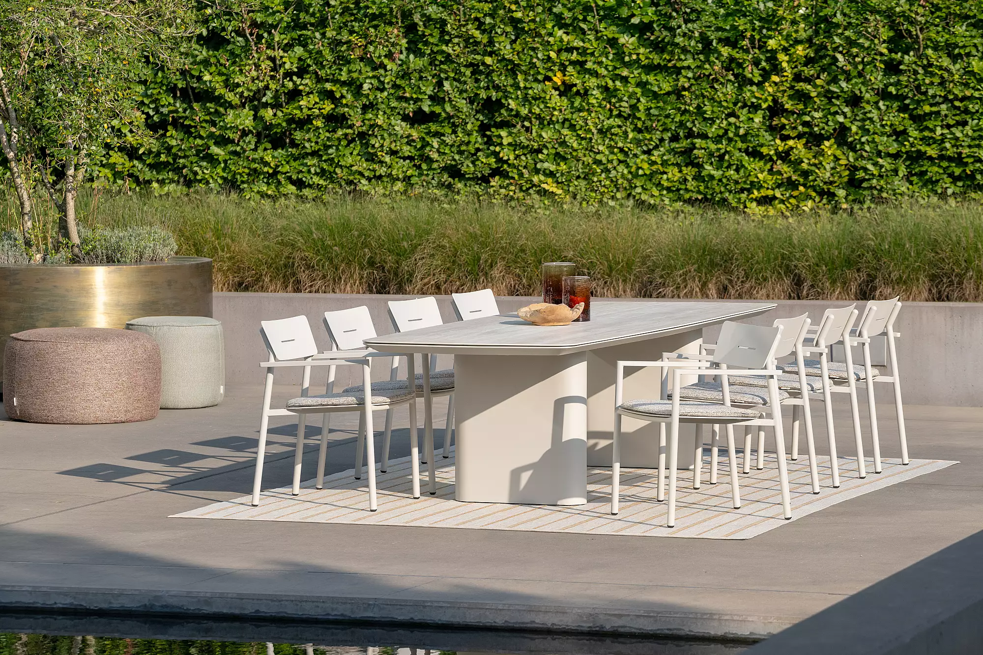 Amorelli Tafel 300x105cm Jati & Kebon – Toonzaalmodel van Jati Kebon